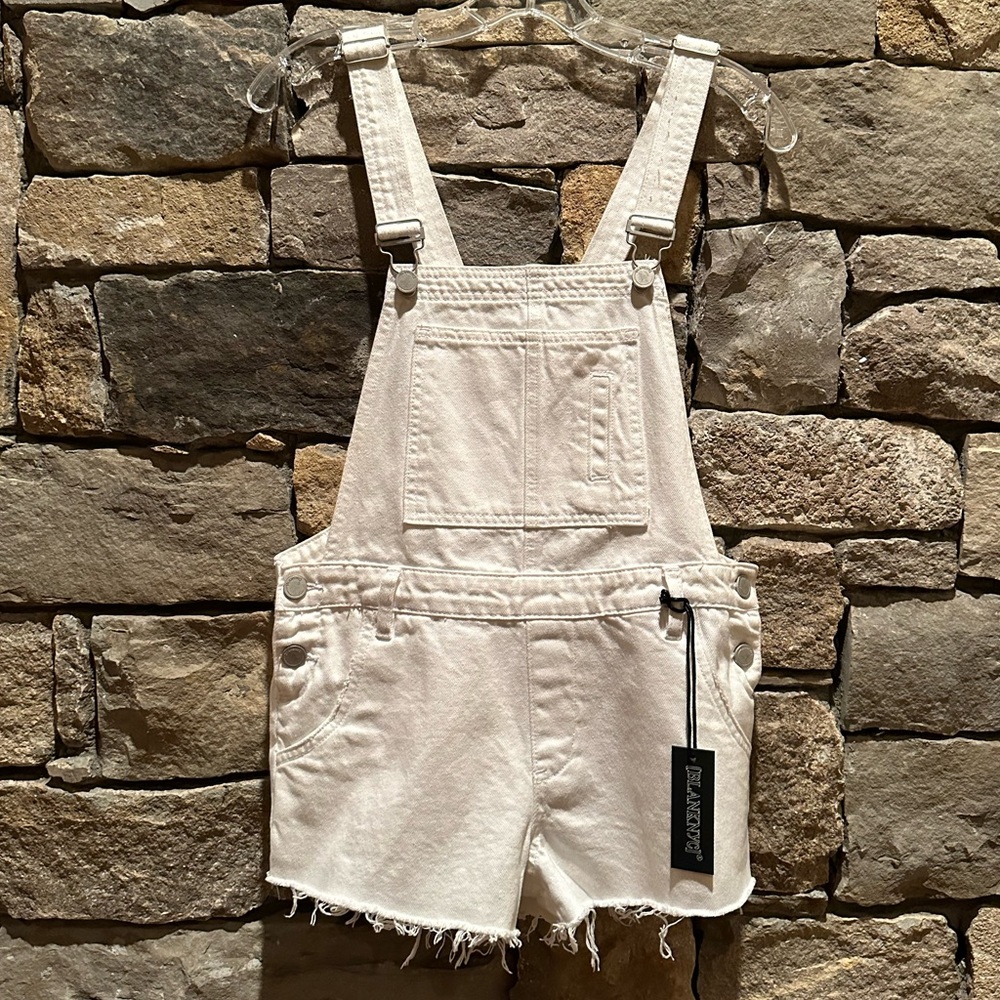 BLANKNYC Overall Shorts